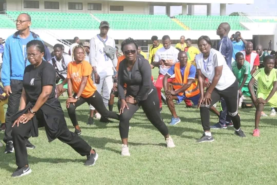 1&egrave;reÂ &eacute;dition Journ&eacute;e Nationale du Sport :Â   Mme Victoire Tomegah a donn&eacute; le ton
