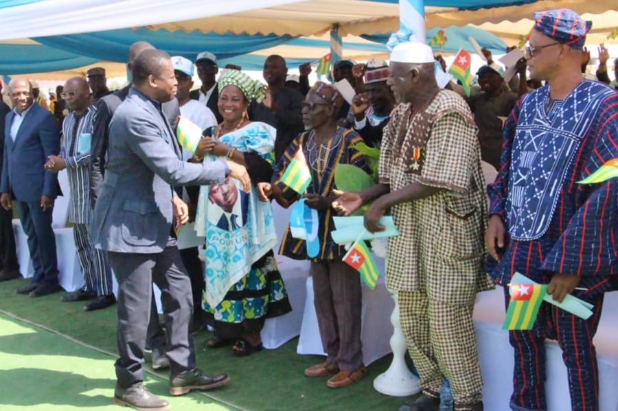 Région des savanes : le président Faure Gnassingbé réaffirme sa détermination à  lutter contre la pauvreté et l'insécurité