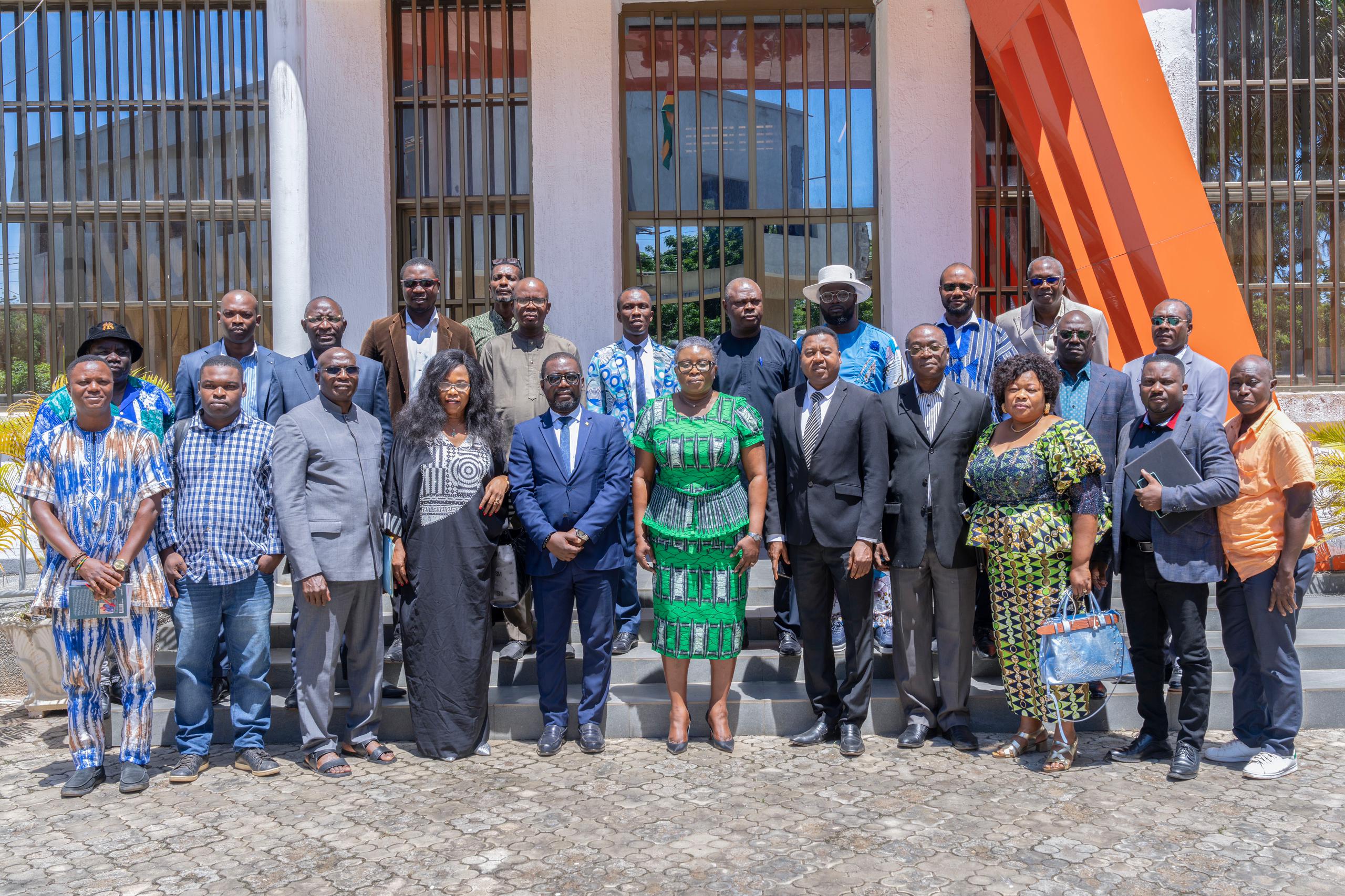 Redynamisation du secteur culturel : le ministre Yawa Kouigan a échangé avec acteurs sur les grandes orientations