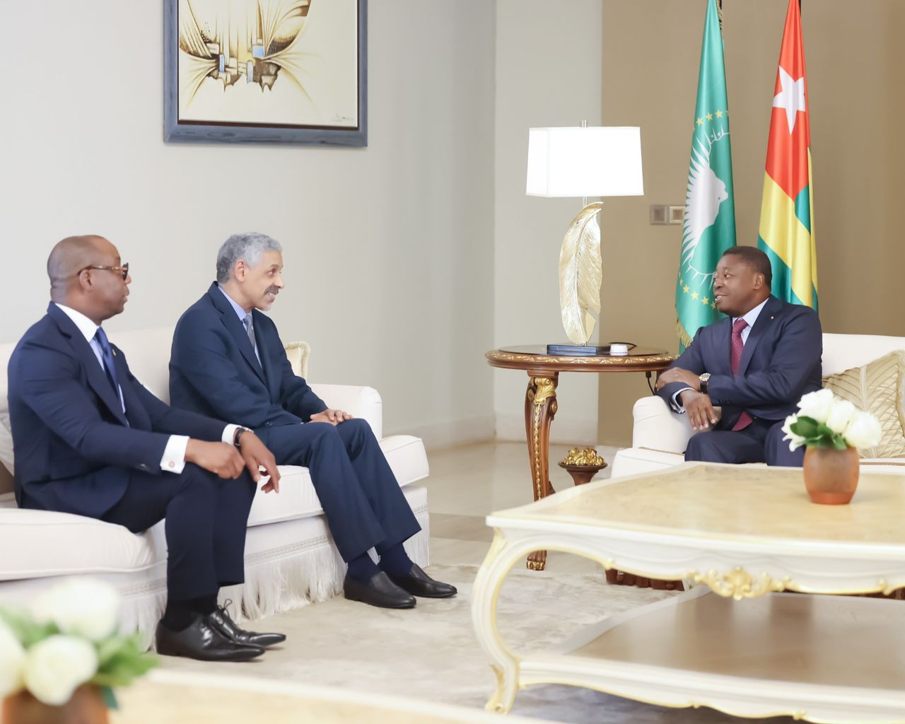 Coopération : Sidi Ould Tah réaffirme l'engagement de la BADEA envers le Togo au président Faure Gnassingbé 