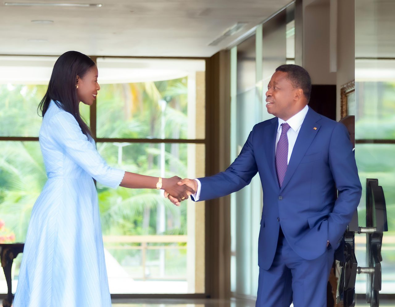 Coopération : le Président Faure Gnassingbé et Mme Coumba Sow se sont échangés sur les questions de développement au Togo.
