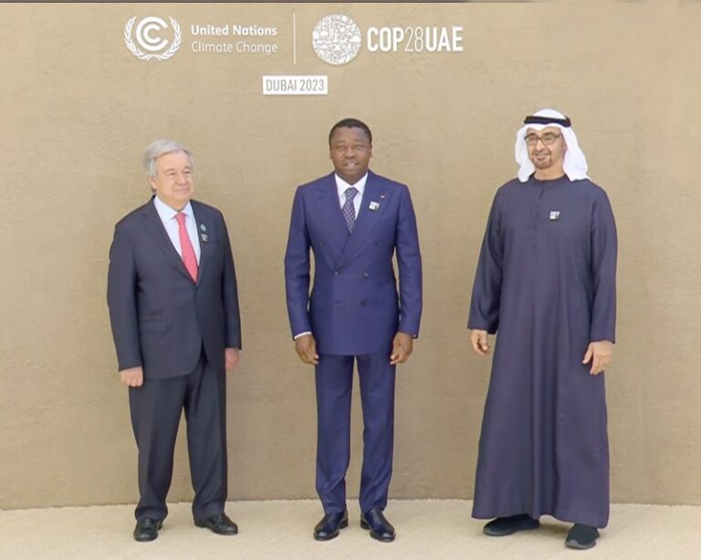 Dubaà¯ : le président Faure Gnassingbé, l'invité de marque à  l'ouverture de la COP28