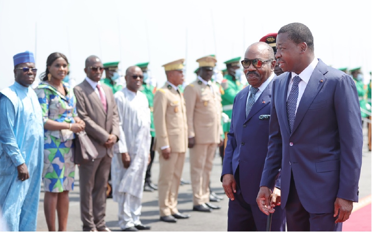 Ali Bongo enÂ  visite d'amiti&eacute; et de travail de 48 heures &agrave; Lom&eacute;