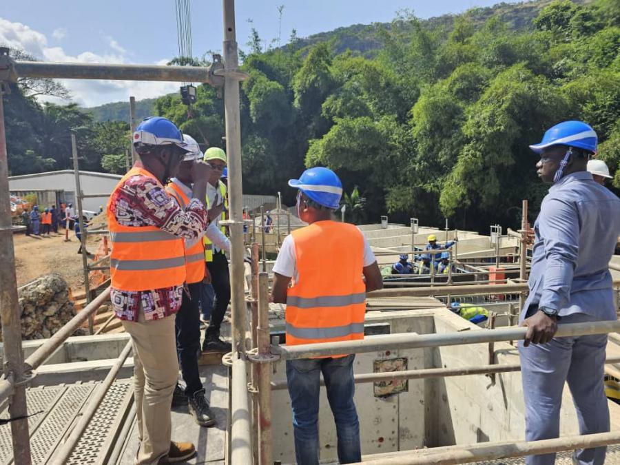 Le ministre d'État Yark Damehame met les bouchées doubles pour la réalisation des projets eau et assainissement