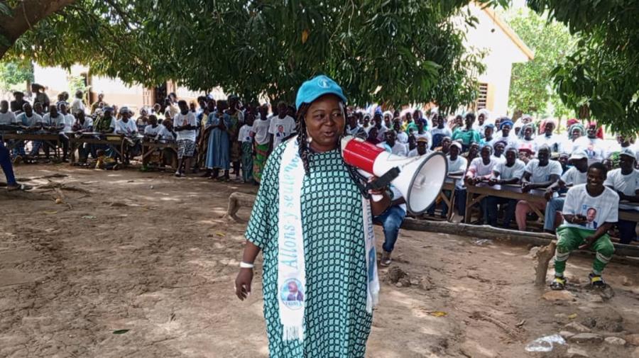 SOTOUBOUA 3: Mme ANATE Koumealo ratisse large pour le parti UNIR